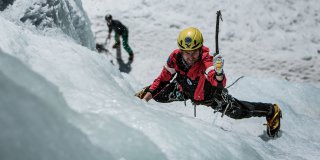 Ice climbing